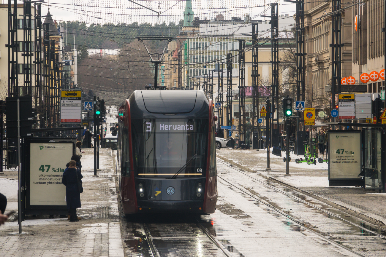 Tampere, Škoda ForCity Smart Artic X34 # TRO09