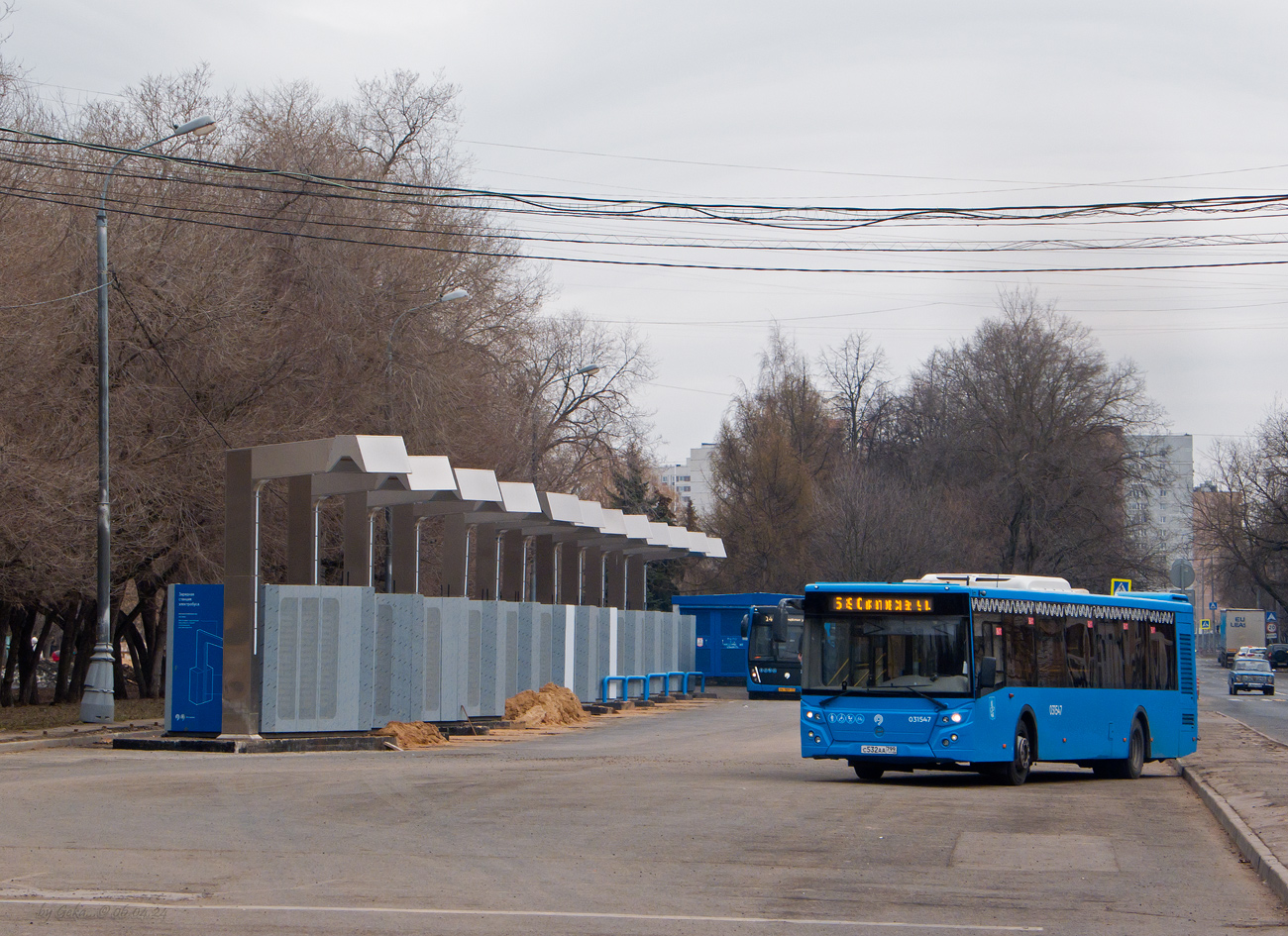 Moskva — Electric power service — Charging stations; Moskva — Terminus stations