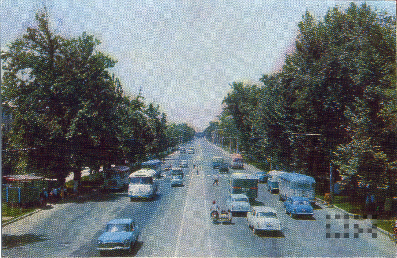 Andizhan — Trolleybus Lines and Infrastructure