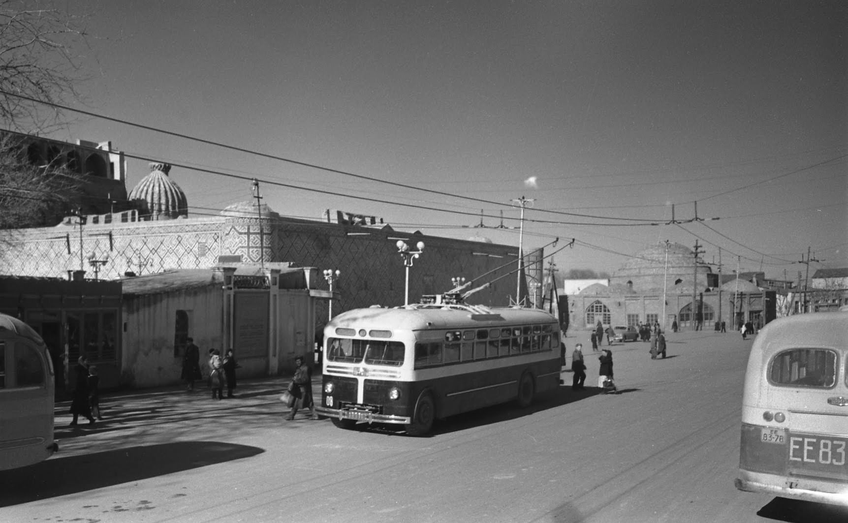 Samarkand, MTB-82D č. 08; Samarkand — Old photos — trolleybus