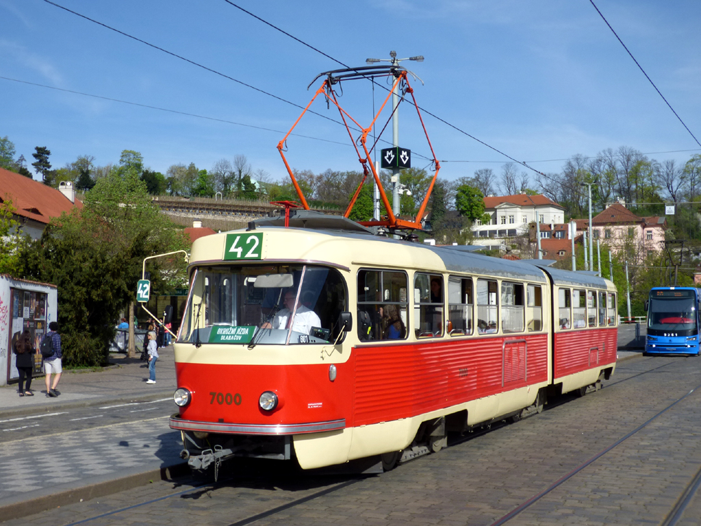 Прага, Tatra K2 № 7000