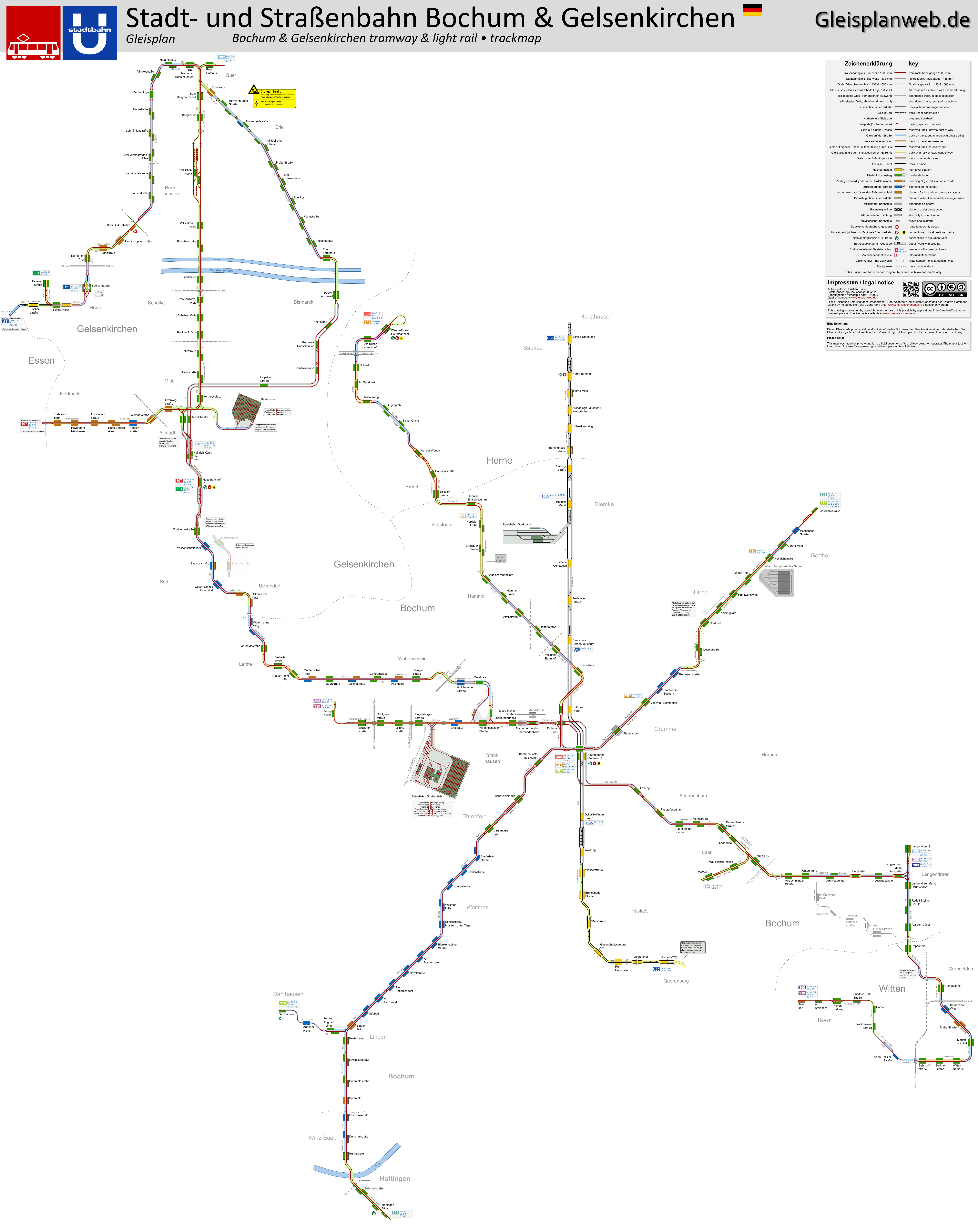 Bochum - Gelsenkirchen — Maps