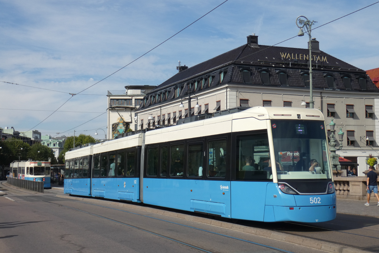 Гётеборг, Alstom M33A Flexity Göteborg № 502