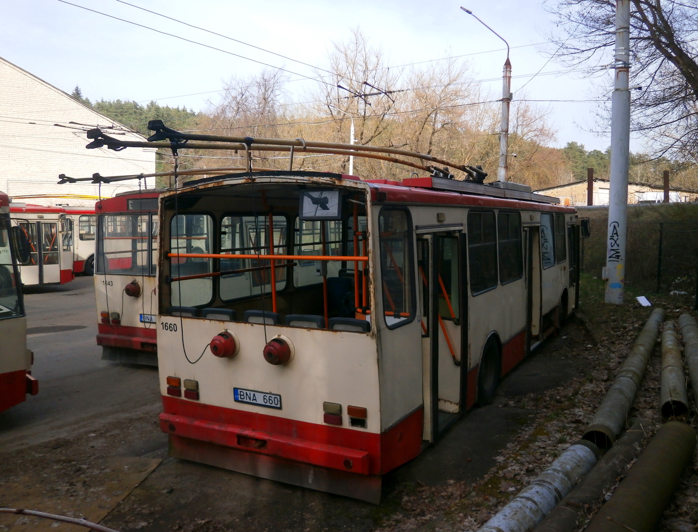 Вильнюс, Škoda 14Tr17/6M № 1660