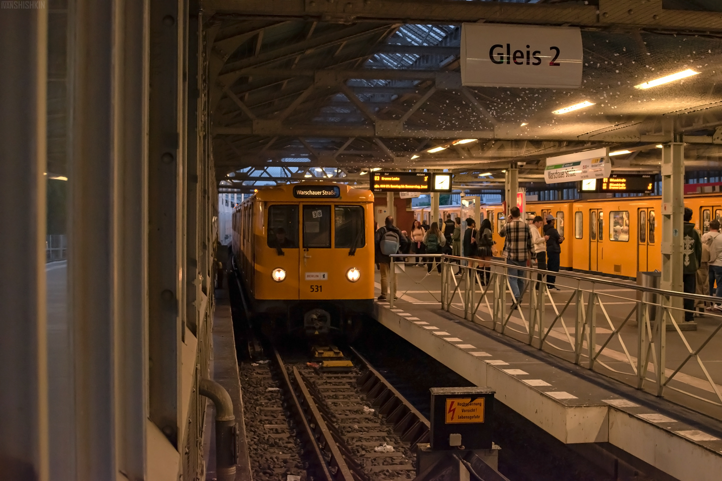 Берлин, BVG A3E № 531; Берлин — U-Bahn — линия U1; Берлин — U-Bahn — линия U3