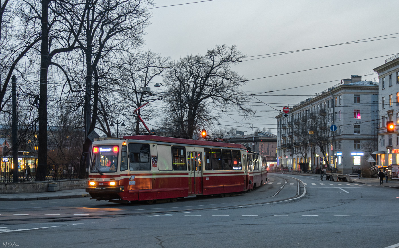 Санкт-Петербург, ТС-77 № 3618