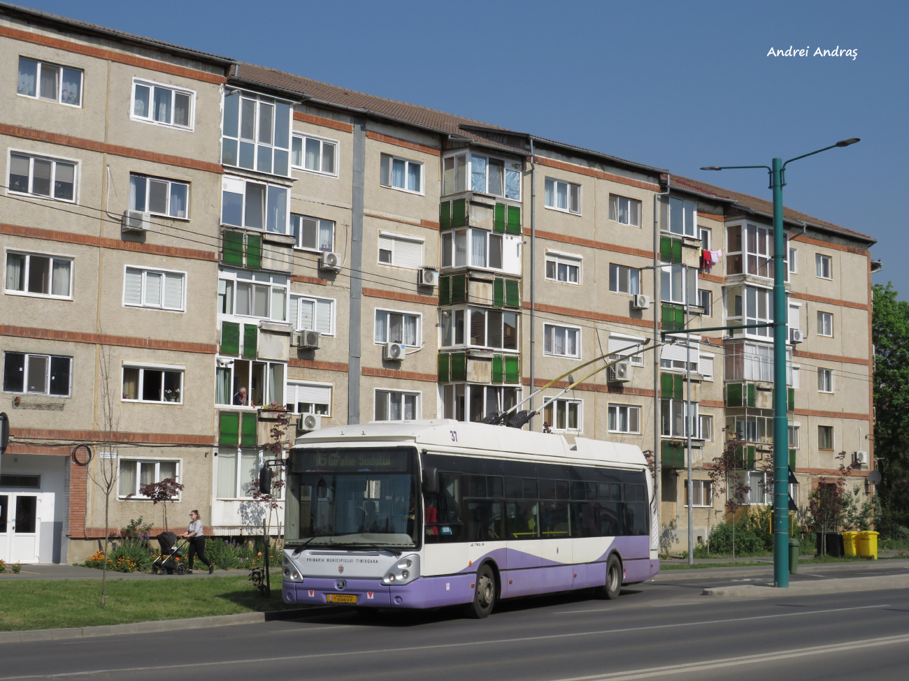 Timišoara, Škoda 24Tr Irisbus Citelis № 37