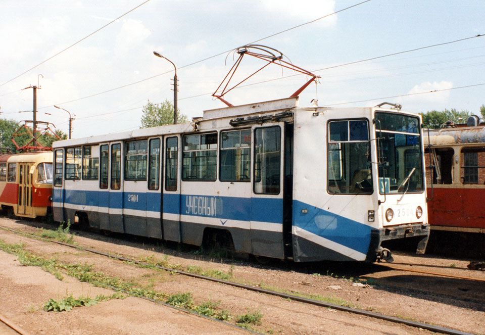 Уфа, 71-608К № 2504; Уфа — Исторические фотографии; Уфа — Трамвайное депо № 2 на Севастопольской улице (закрыто)