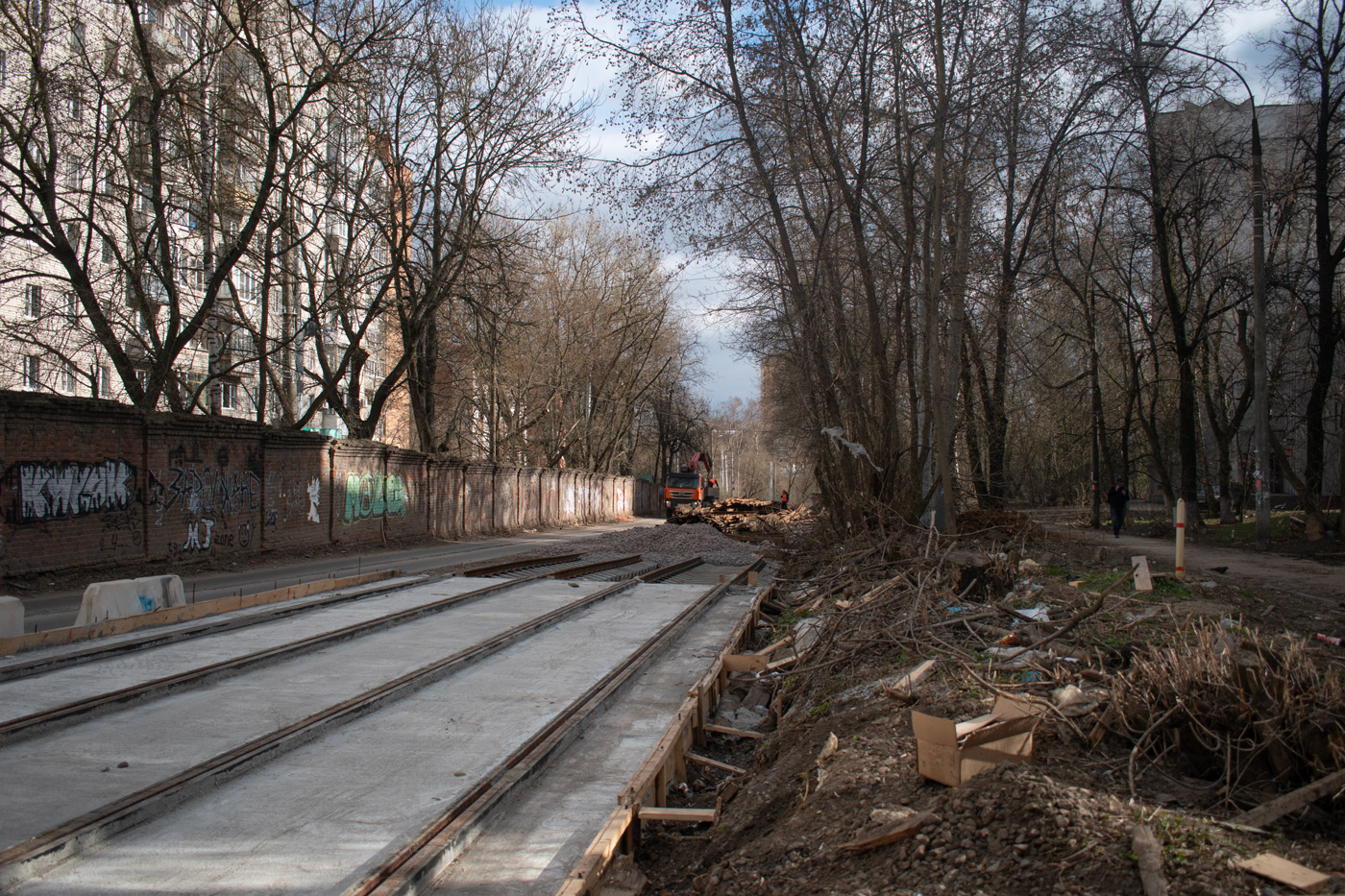 Нижни Новгород — Ремонт трамвайной линии в рамках концессионного соглашения. Этап №3