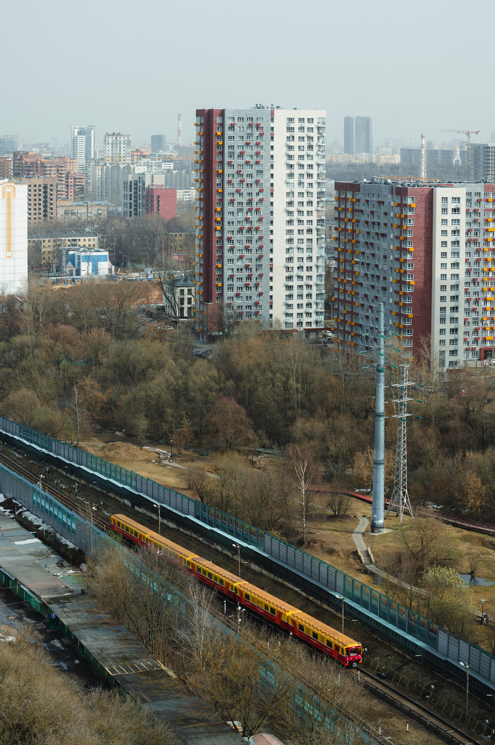 Moskva — Metro — [4] Filyovskaya Line; Moskva — Views from a height
