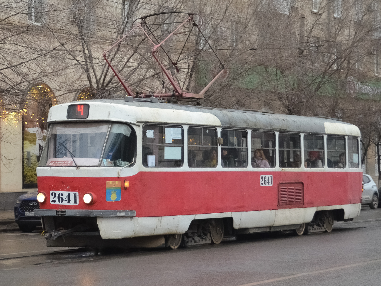 Волгоград, Tatra T3SU (двухдверная) № 2641