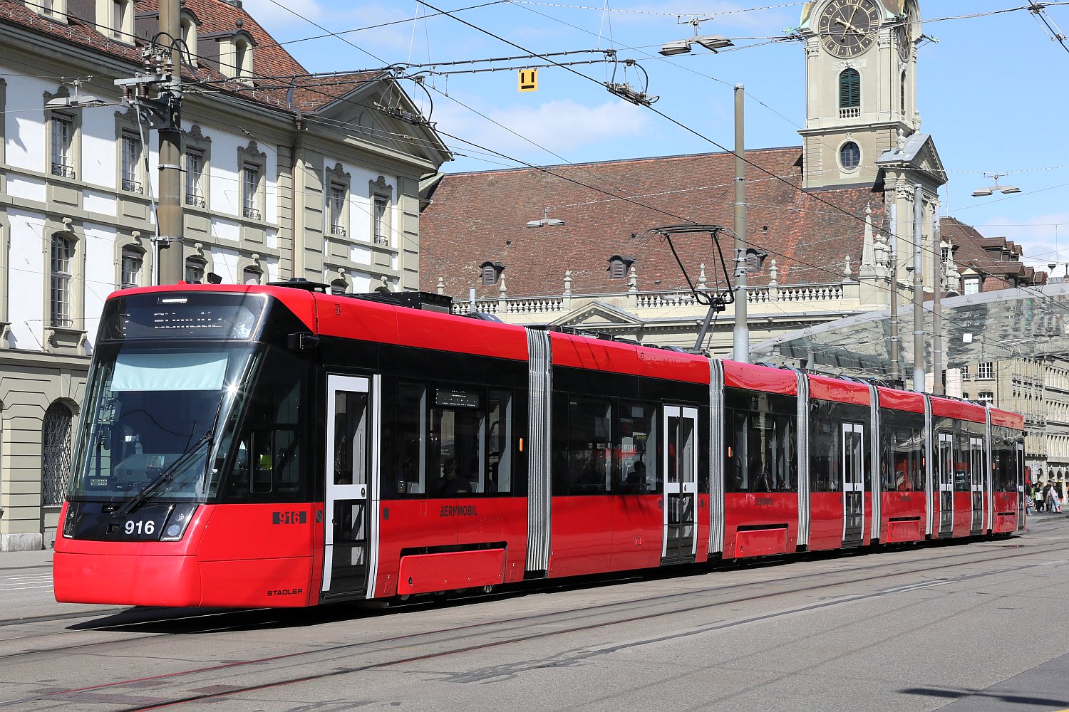 Берн, Stadler Tramlink № 916