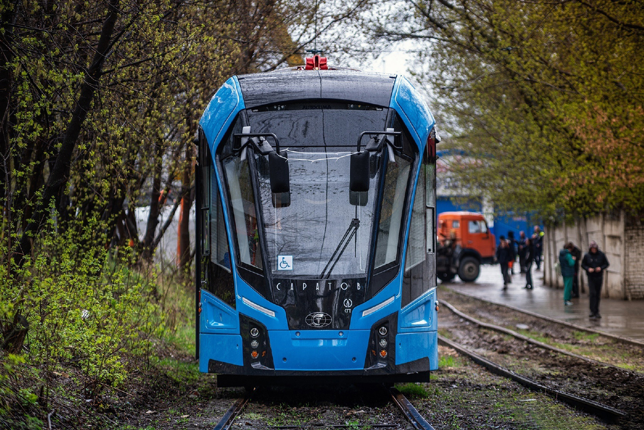Saratov, 71-923M “Bogatyr-M” nr. Б/н-4; Saratov — Delivery of new trams — 2024