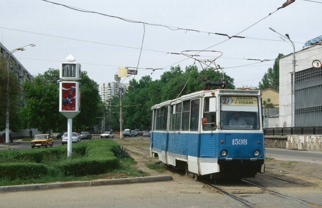 Ташкент, 71-605 (КТМ-5М3) № 1598