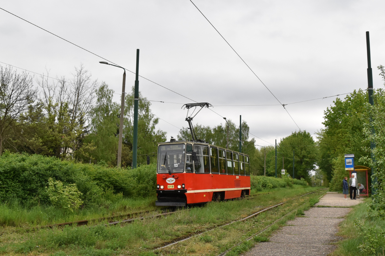 Силезские трамваи, Konstal 105Na № 419