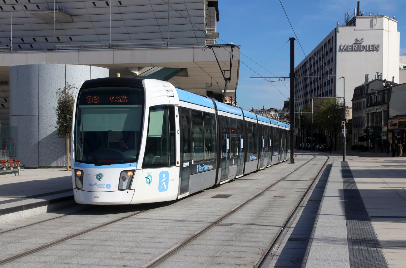 巴黎, Alstom Citadis 402 # 368; 巴黎 — Tram line T3