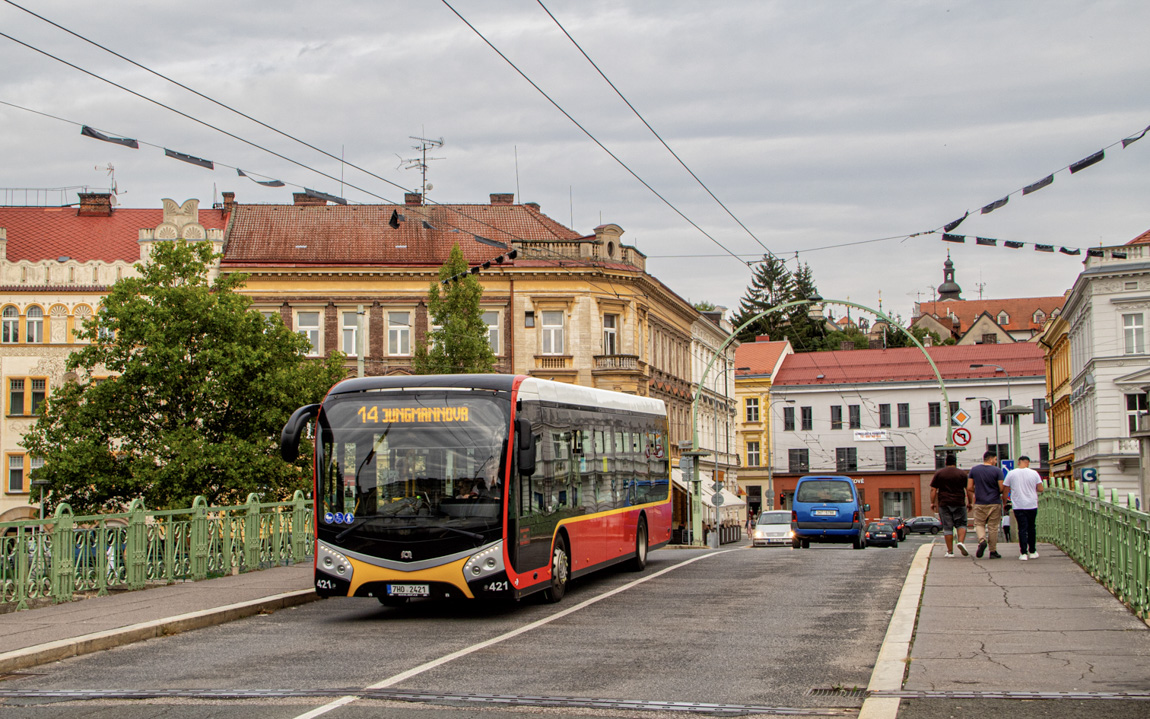Hradec Králové, SOR NS 12 Electric — 421