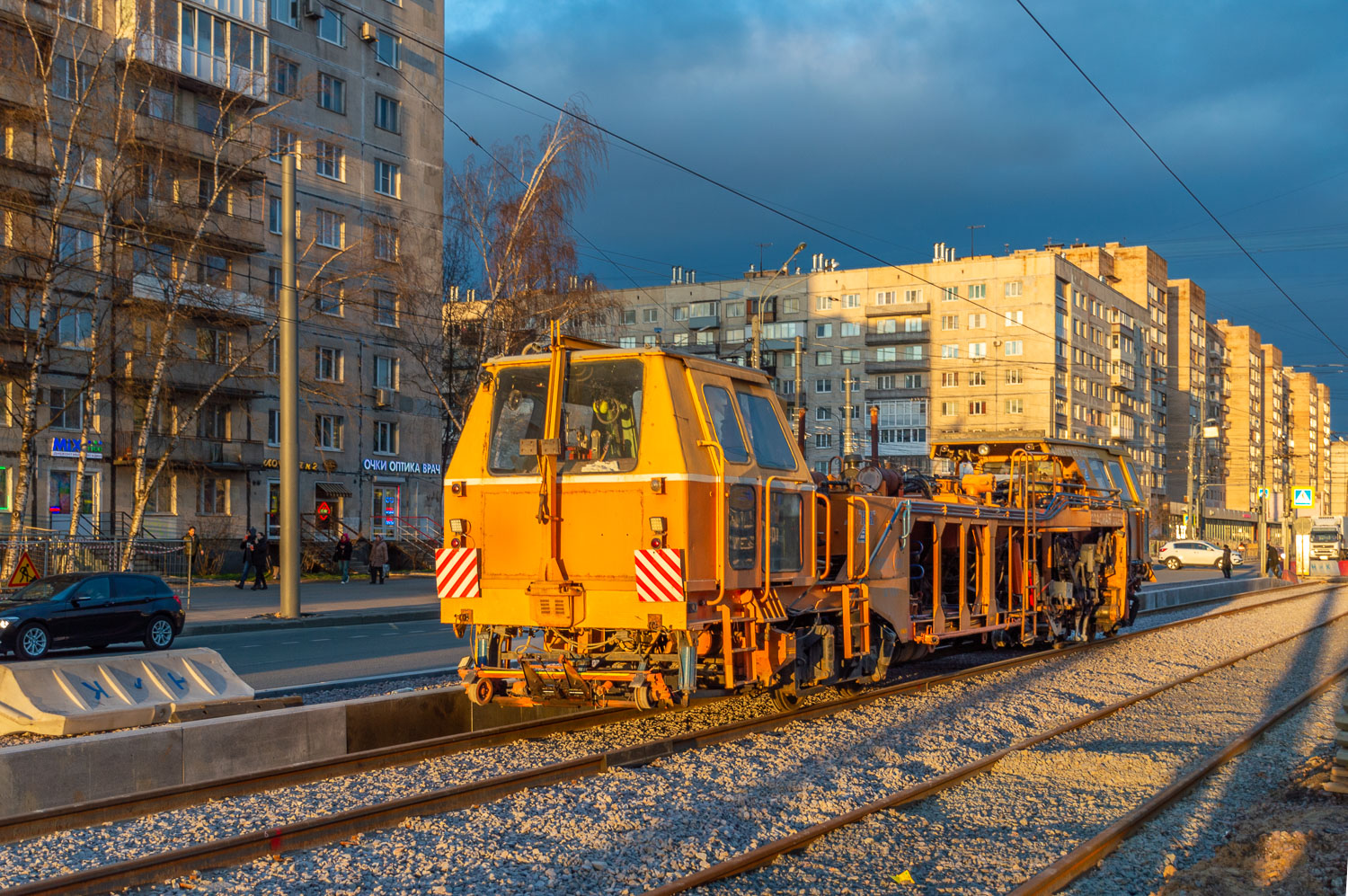 Saint-Petersburg, VPRS-500 # Ник-4; Saint-Petersburg — Track repairs