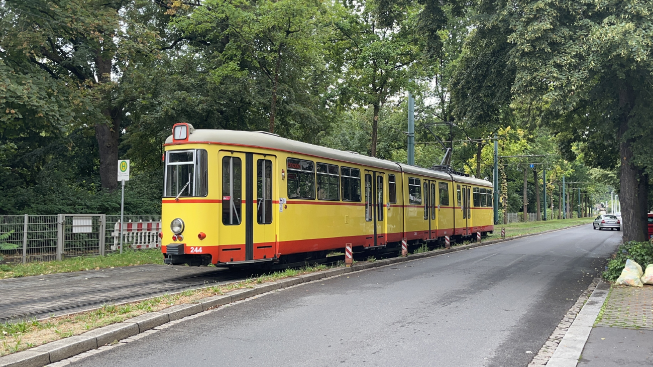 Würzburg, Duewag GT8 Nr 244