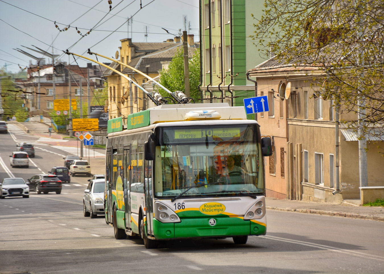 Ternopil, Škoda 24Tr Irisbus Citelis № 186