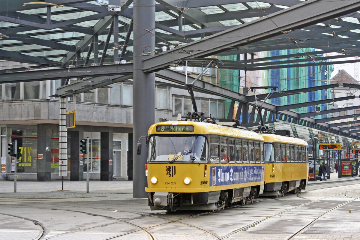 Дрезден, Tatra T4D-MT № 224 269 (201 318)