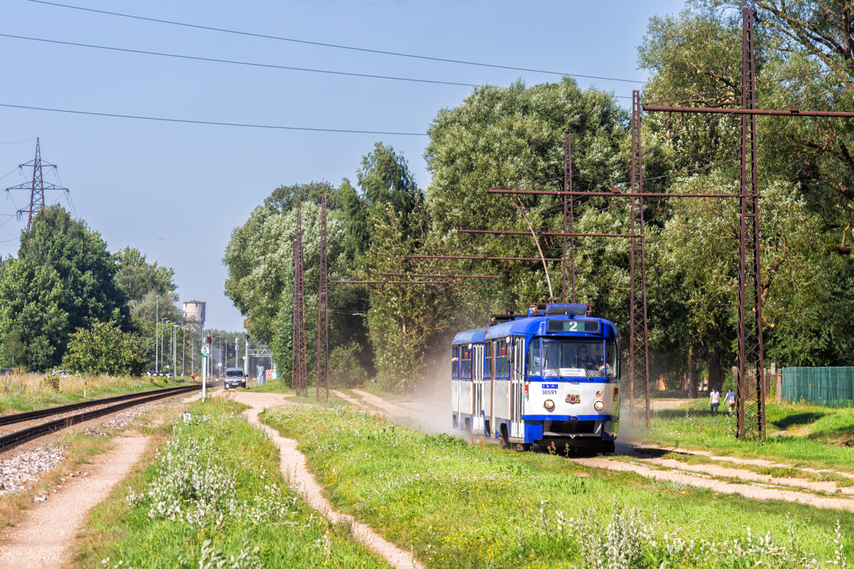 Riga, Tatra T3A — 30591