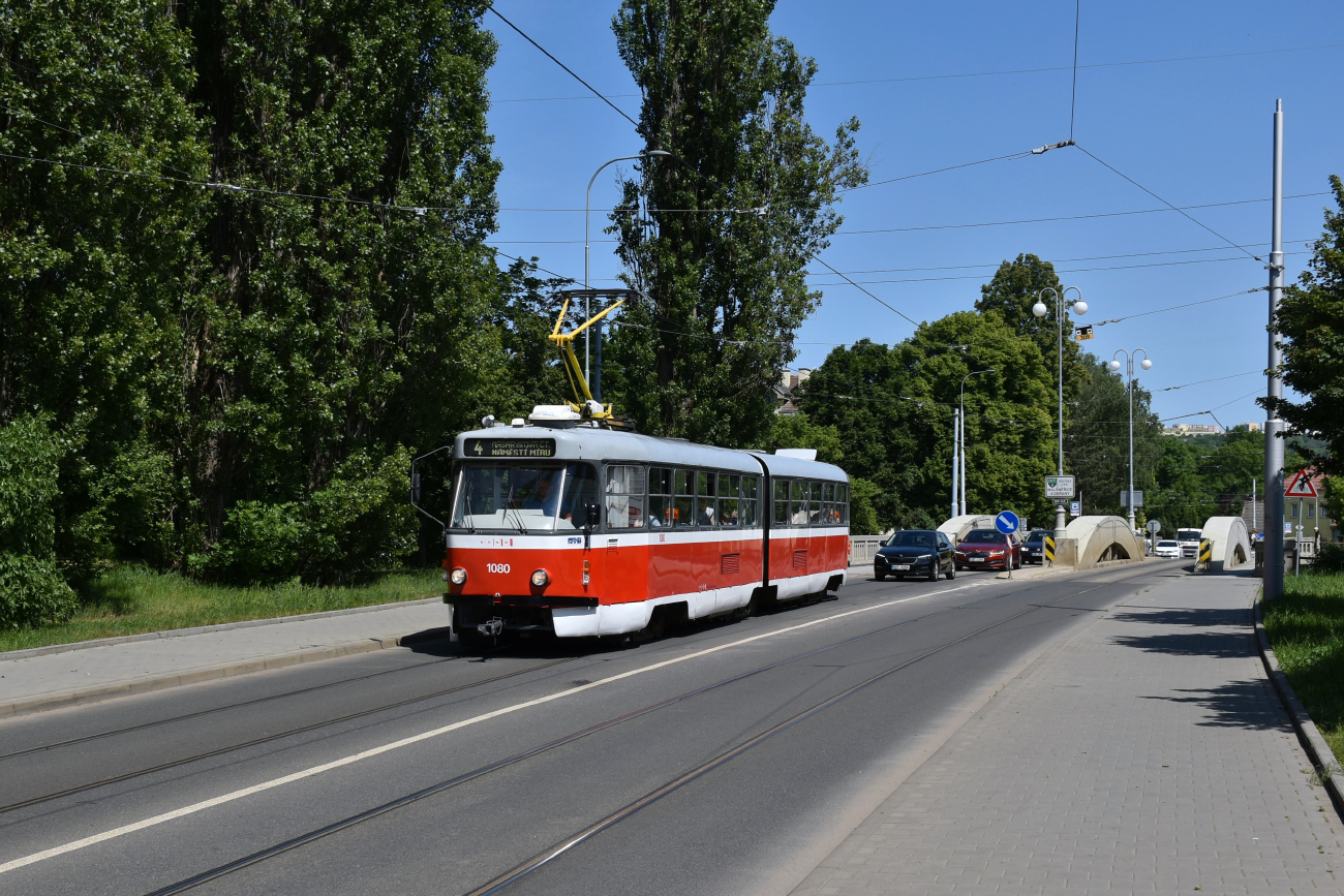 Брно, Tatra K2P № 1080