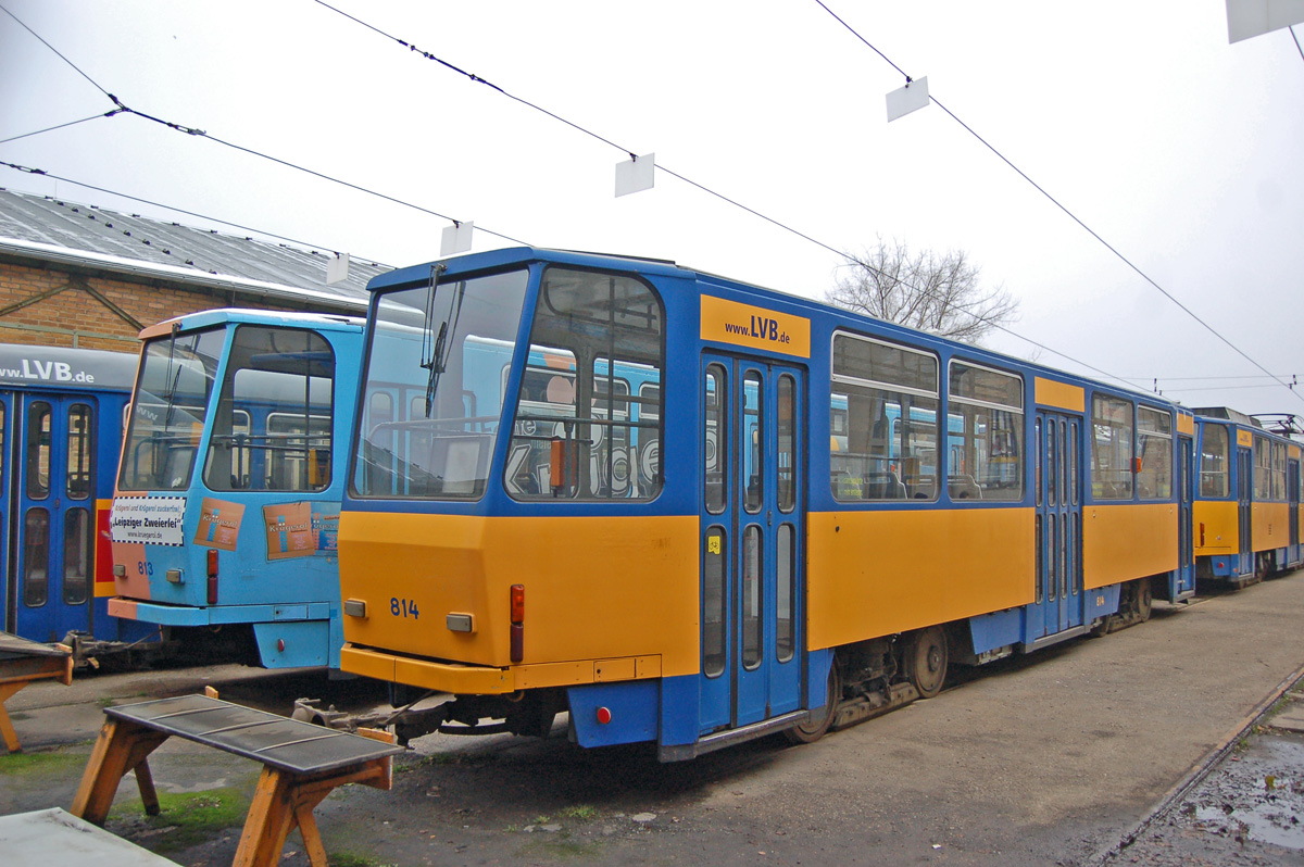 Лейпциг, Tatra B6A2 № 814