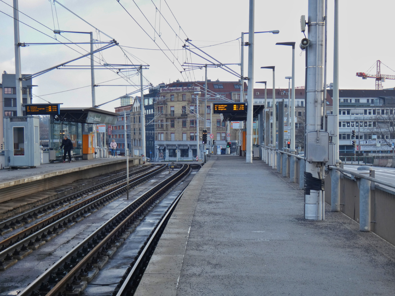 Штутгарт — Трамвайные линии и инфраструктура