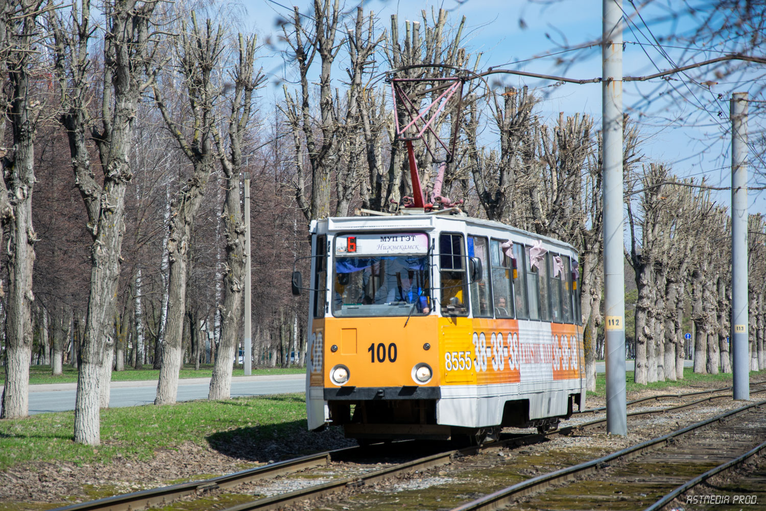 Nižněkamsk, 71-605 (KTM-5M3) č. 100
