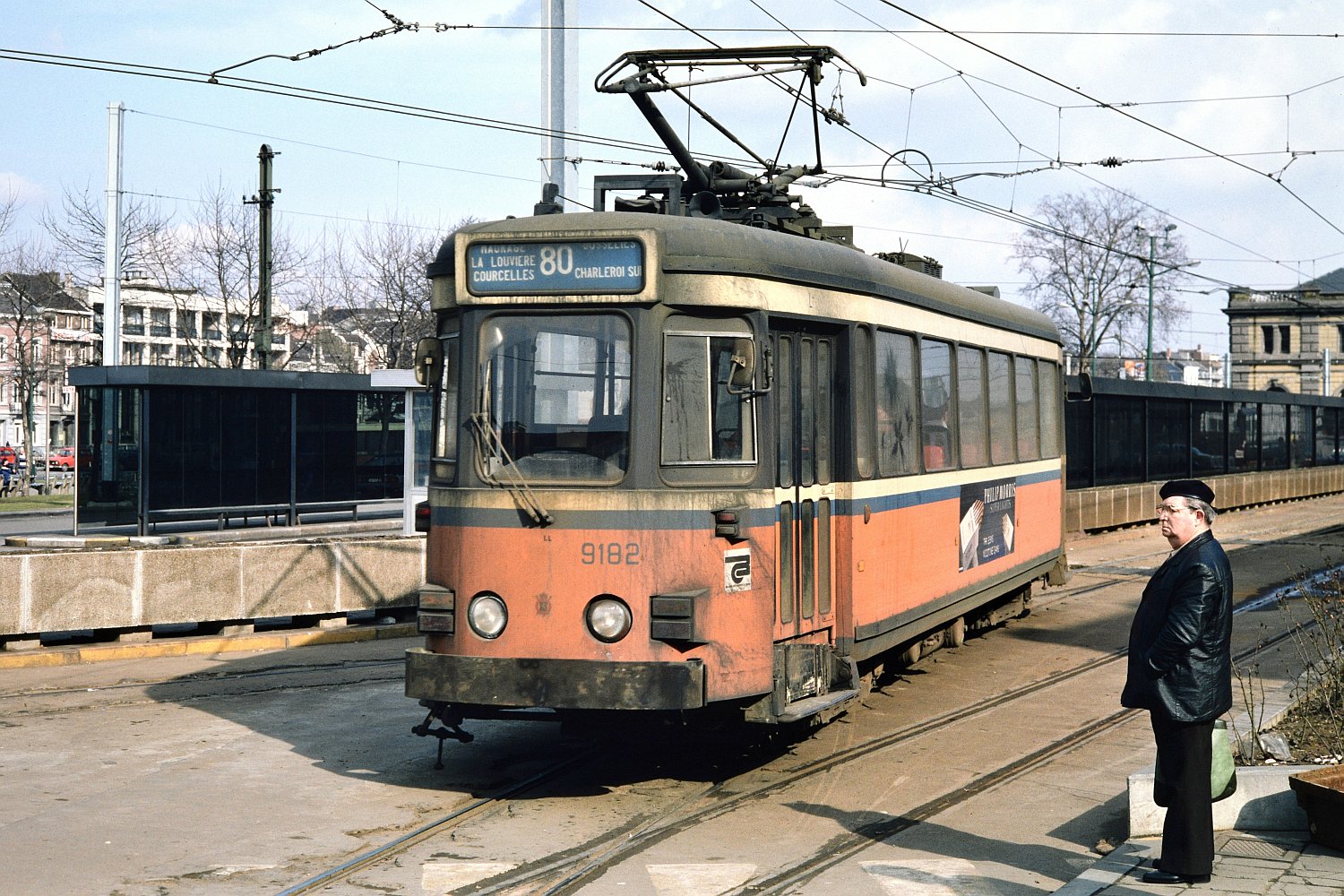 Charleroi, SNCV SJ Nr. 9182; Charleroi — Old Photos (SNCV)