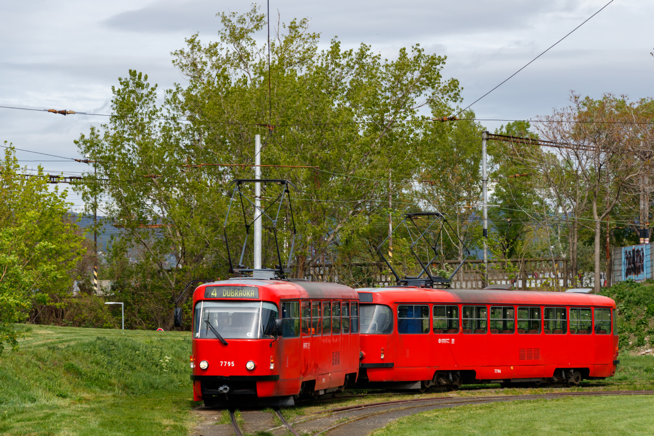 Братислава, Tatra T3P № 7795