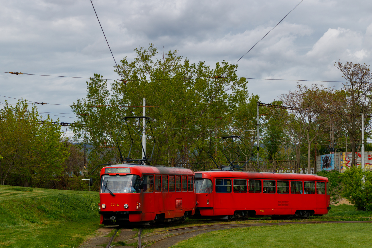 Братислава, Tatra T3P № 7715