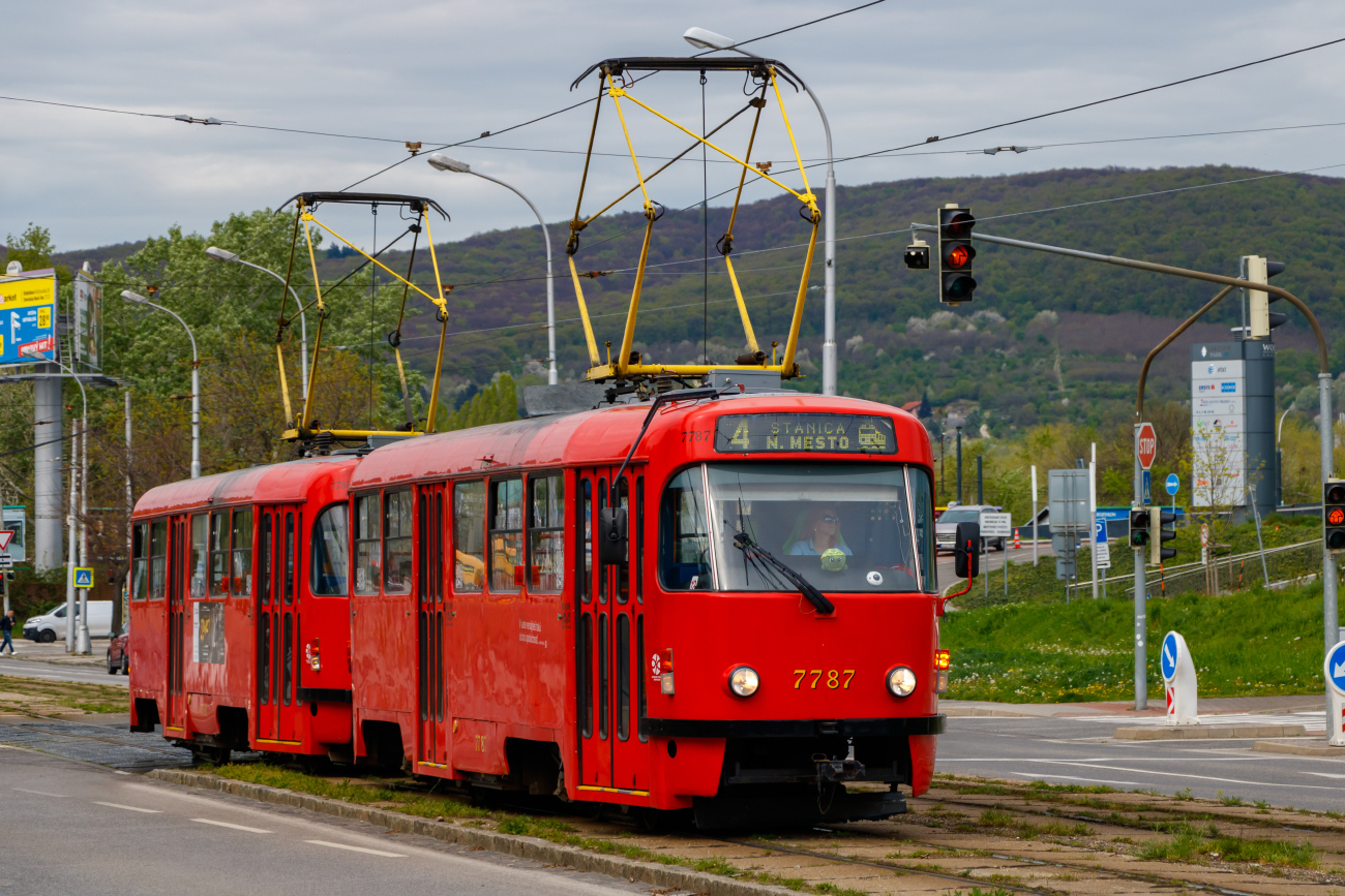 Братислава, Tatra T3P № 7787