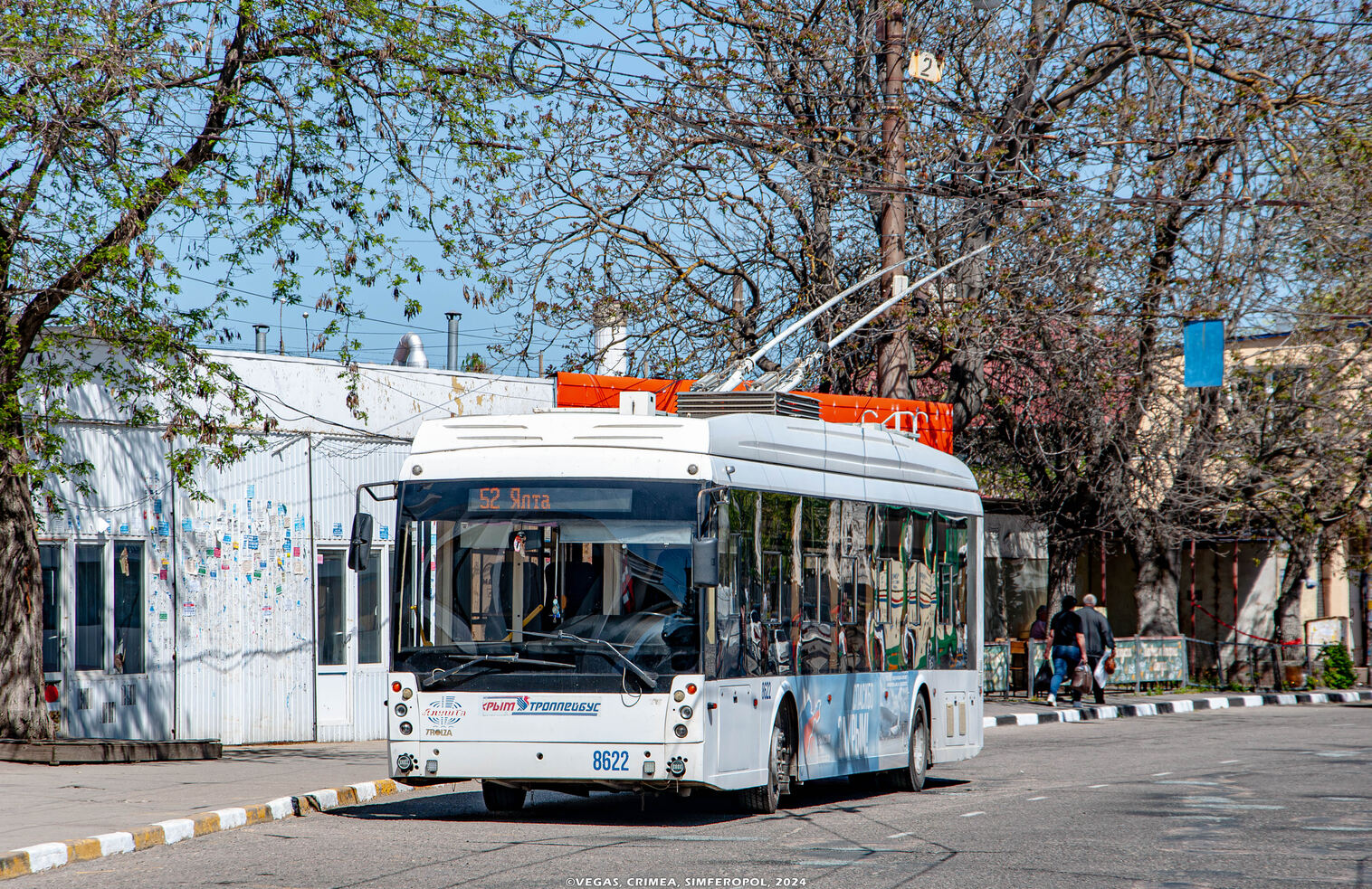 Крымский троллейбус, Тролза-5265.05 «Мегаполис» № 8622