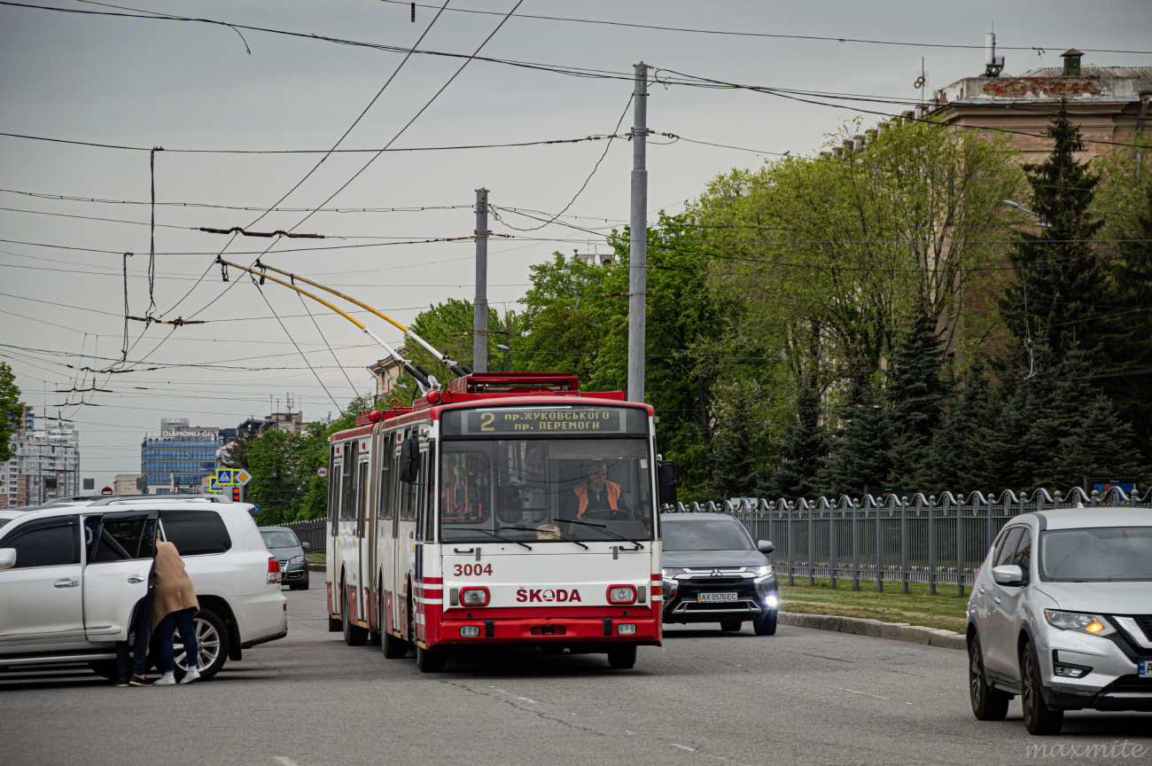 Харьков, Škoda 15Tr13/6M № 3004