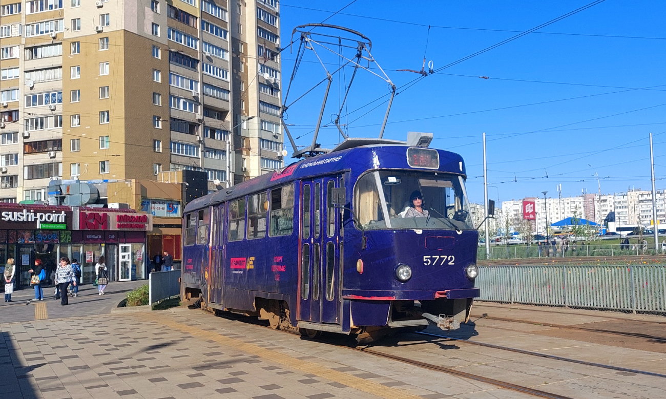 Киев, Tatra T3SU № 5772