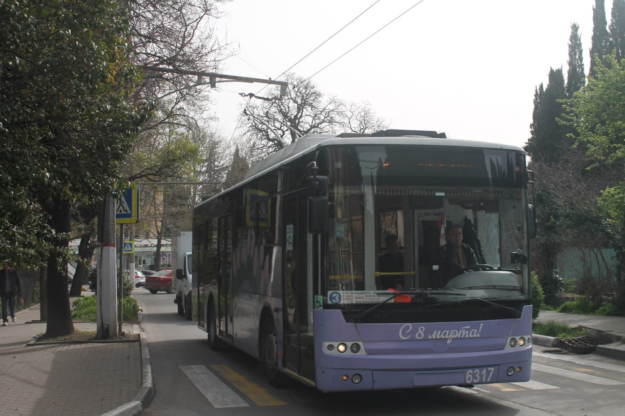 Trolleybus de Crimée, Bogdan T60111 N°. 6317