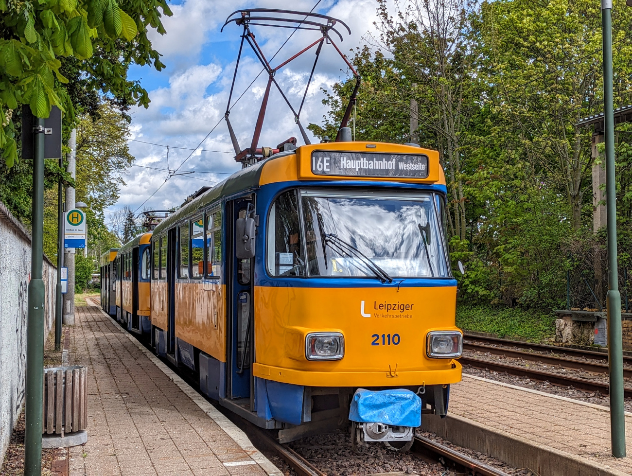 Leipzig, Tatra T4D-M1 № 2110
