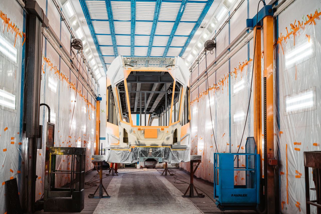 Tver — Production of trams at TEMZ