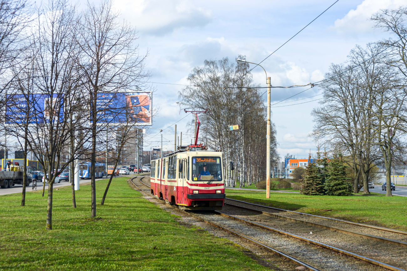 Санкт-Петербург, ЛВС-86К № 0687