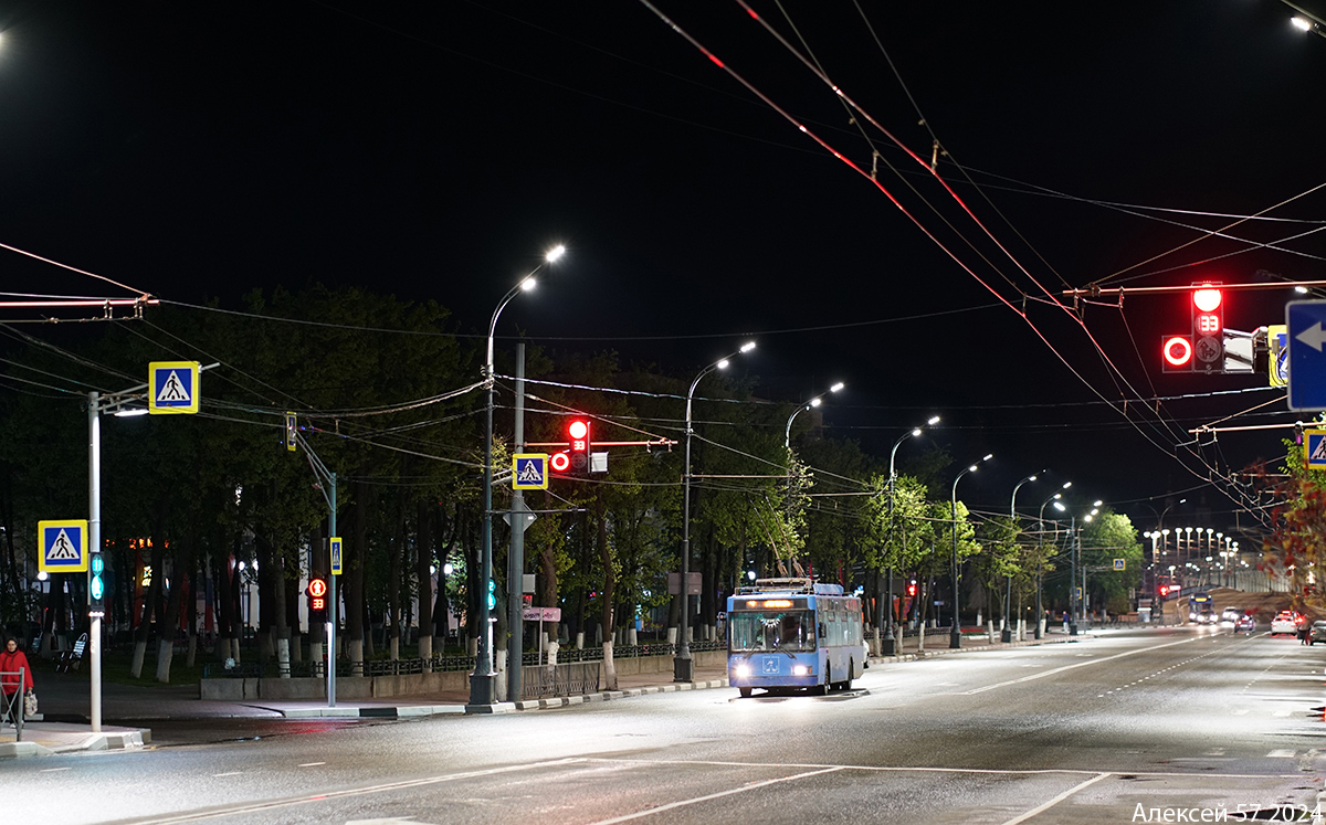 Orel — Trolleybus network and infrustracture (in the city territory)
