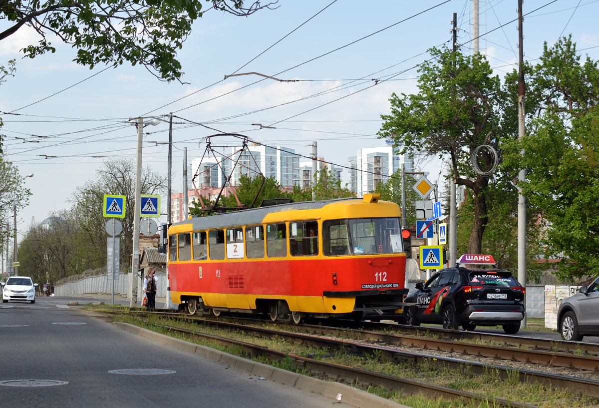 Краснодар, Tatra T3SU № 112