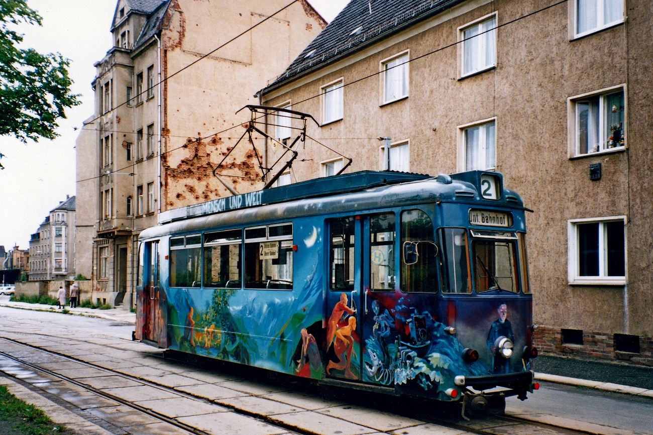 Плауэн, Gotha T57 № 73; Плауэн — Линия на Unterer Bahnhof (закрыта 30.03.2007)