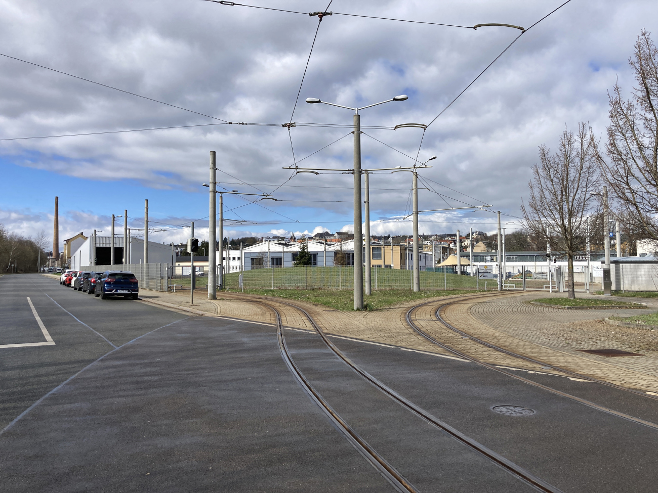 Plauen — Line to Unterer Bahnhof (closed 30.03.2007); Plauen — Tram lines and Infrastructure • Straßenbahnstrecken und Infrastruktur