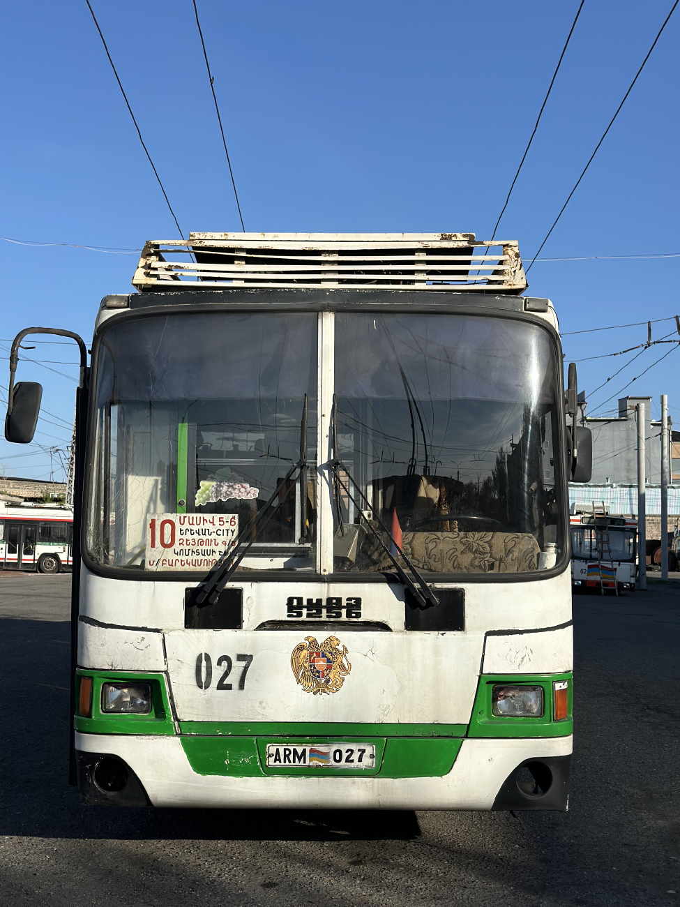 Ереван, ЛиАЗ-5280 (ВЗТМ) № 027