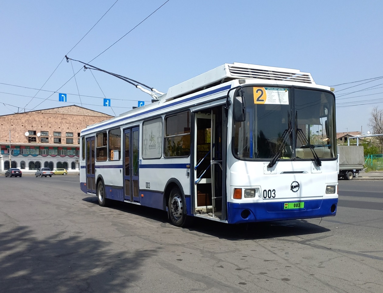 Erevan, LiAZ-52803 (VZTM) N°. 003