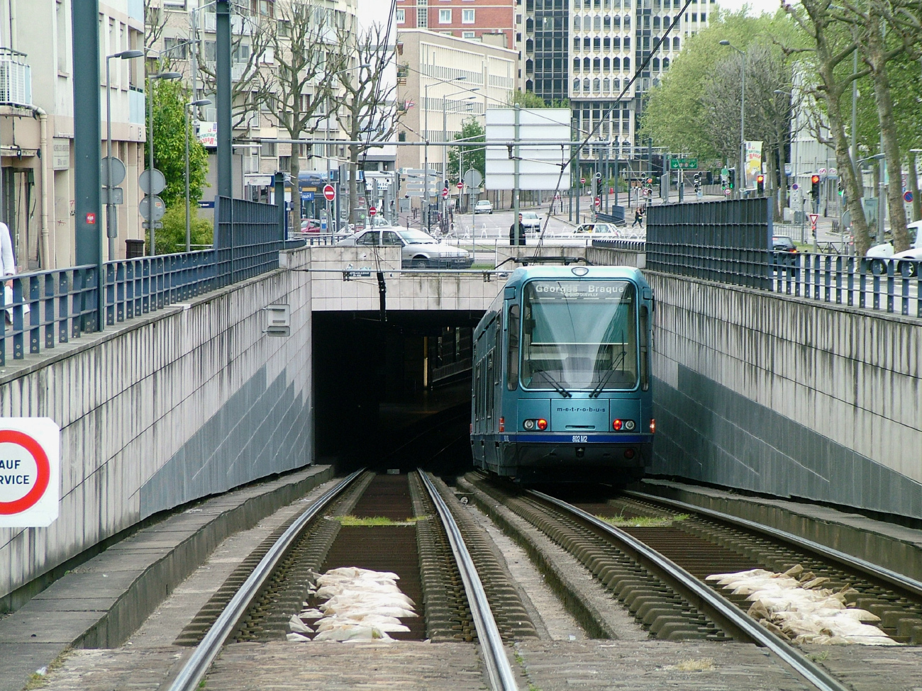 Руан, Alstom TFS2 № 802; Руан — Трамвайные линии и инфраструктура
