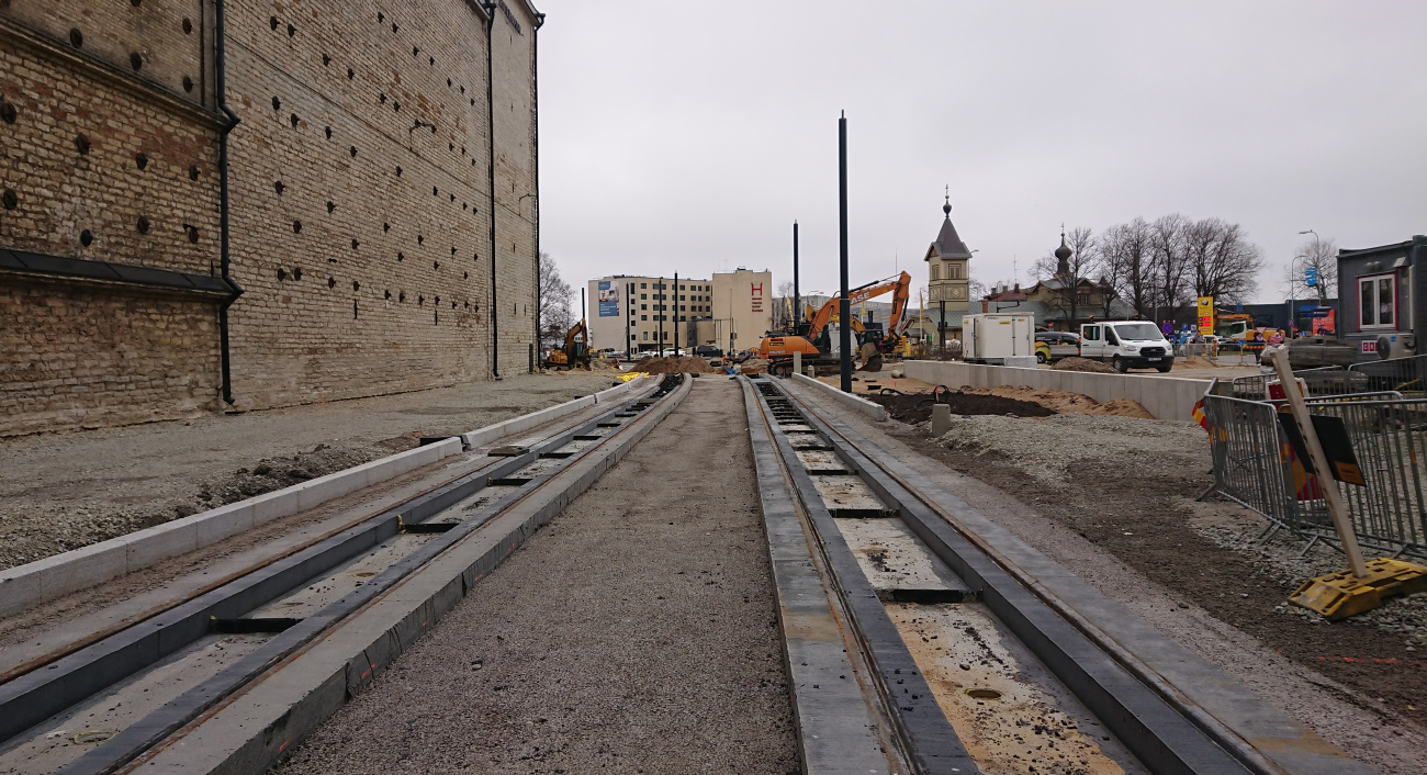 Tallinn — Tramway Lines and Infrastructure