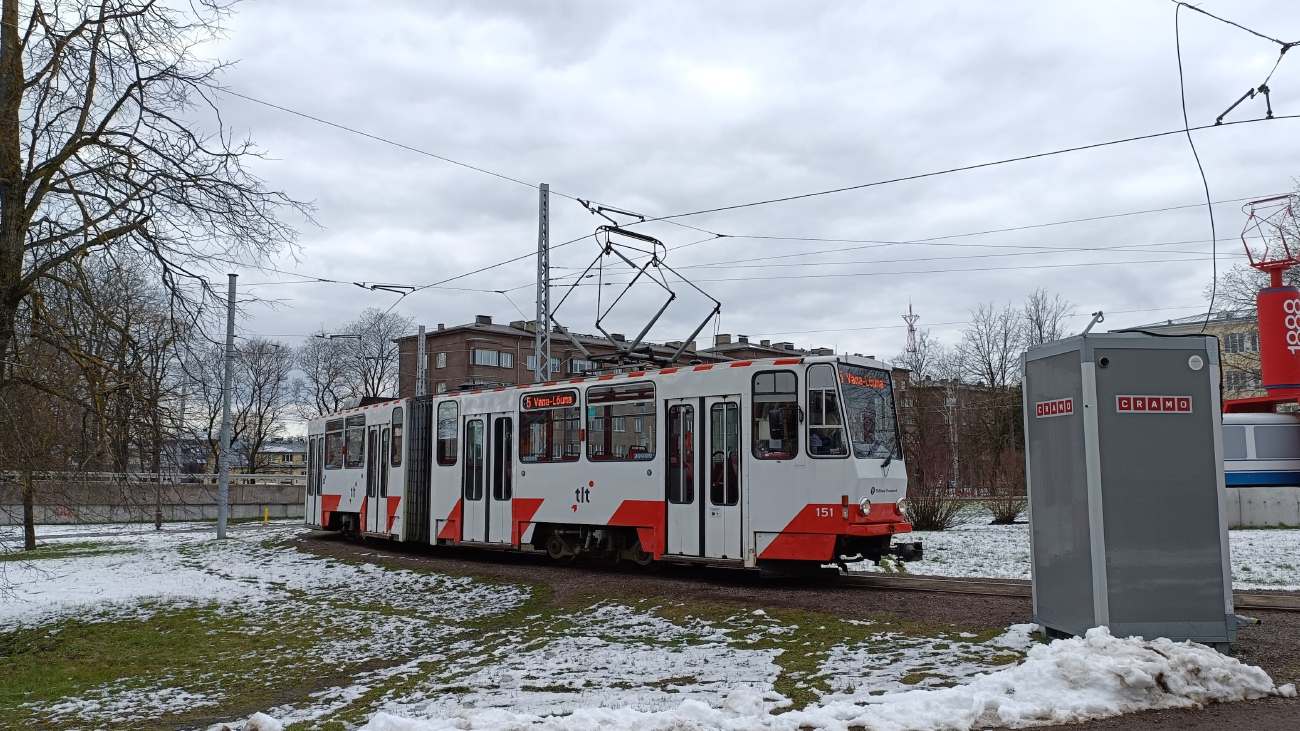 Таллин, Tatra KT4D № 151